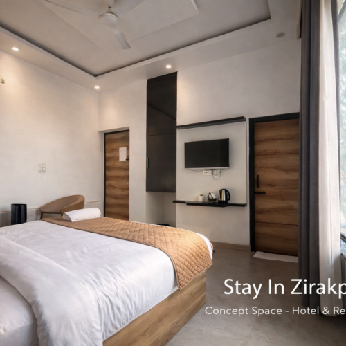 Family room at Hotel Devine Zirakpur