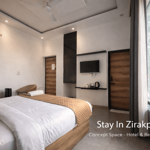 Family room at Hotel Devine Zirakpur